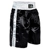 FIGHT-FIT - Box Shorts Long / Schwarz-Weiss / XL