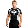 FIGHTERS - Rash Guard / Giant / Schwarz-Weiss