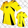 FIGHTERS - Kick-Boxing Shirt / Competition / Gelb / XS