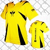 FIGHTERS - Camicia da kickboxing / Competition / Giallo