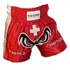 FIGHTERS - Shorts de Muay Thai / Suisse  / No Fear