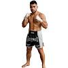 FIGHTERS - Thaibox Shorts / Elite Muay Thai / Schwarz-Weiss / Large