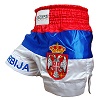 FIGHTERS - Muay Thai Shorts / Serbien-Srbija / Gbr