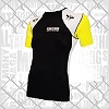 FIGHTERS - Rash Guard / Negro-Amarillo