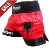 FIGHT-FIT - Muay Thai Shorts / Albanien-Shqipërisë / XS