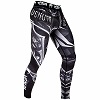 Venum - Pantaloni a compressione / Gladiator 3.0 / Nero-Bianco