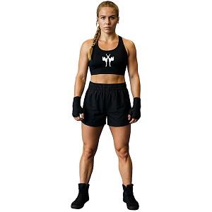 FIGHTERS - Damen Sport Top BH / Schwarz / Medium