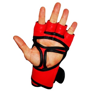 FIGHTERS - Gants MMA / Elite / Rouge / XL