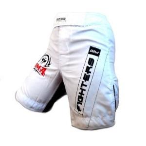 FIGHTERS - Pantaloncini da MMA / Combat / Bianco / XL