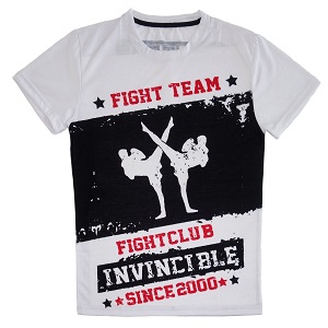 FIGHTERS - Camiseto / Fight Team Invincible / Blanco / XL