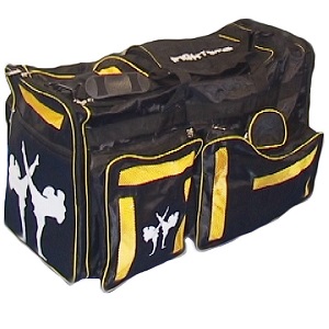 FIGHTERS - Gym Bag / Black-Yellow / 90x45x40 cm