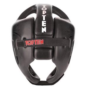 TOP TEN - Casco de Boxeo Competition Fight / Negro / Large