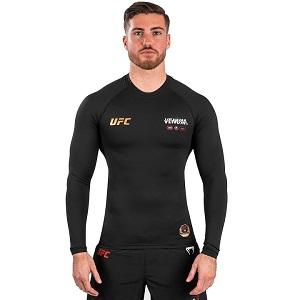 UFC Adrenaline by Venum Authentic Fight Night Rashguard / Langarm / Schwarz / Medium