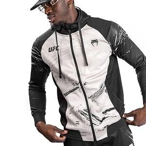 UFC Venum - Authentic Fight Week Men's 2.0 Zipped Hoodie / Sand / Medium