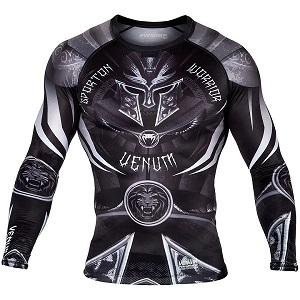 Venum - Rashguard / Gladiator 3.0 / Manches Longues  / Noir / Large