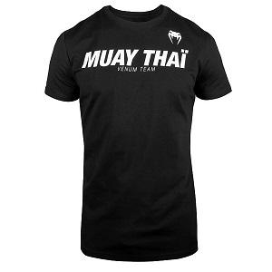 Venum - T-Shirt / Muay Thai VT / Nero-Bianco / Small