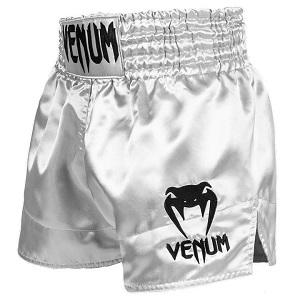 Venum - Short de Fitness / Classic  / Plata-Negro / XL