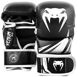 Venum - Guantes de Sparring Challenger 3.0 / Negro-Blanco / Medium