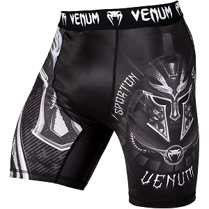 Venum - Pantalones Cortos de Compresión / Gladiator 3.0 / Negro / Large