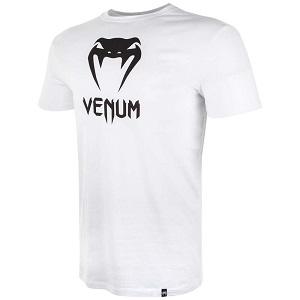 Venum - T-Shirt / Classic / Blanc-Noir / Medium